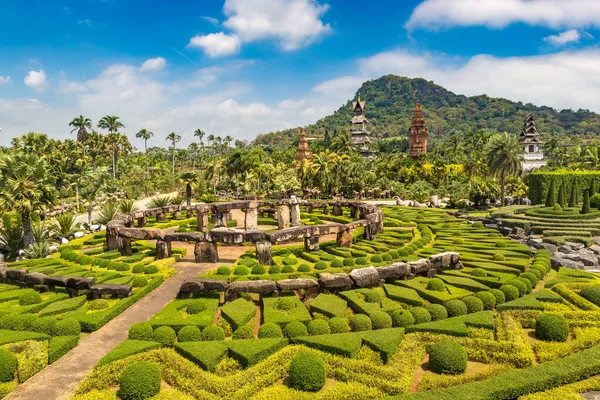 Nong Nooch Tropical Botanical Garden Pattaya Thajsko Slunečného Dne — Stock fotografie