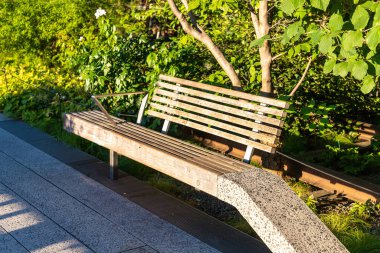 Manhattan 'daki High Line Parkı New York, New York, ABD