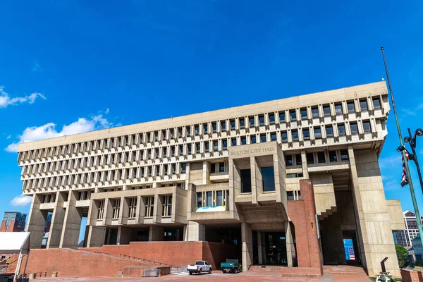 Boston City Hall Boston Massachusetts Eua — Fotografia de Stock