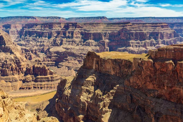 Grand Canyon West Rim Μια Ηλιόλουστη Μέρα Ηπα — Φωτογραφία Αρχείου