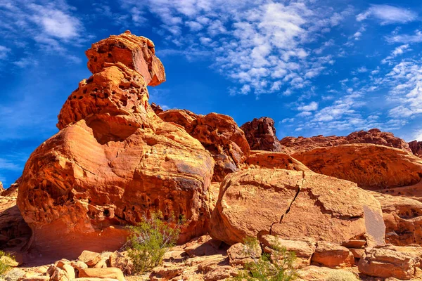 Valley Fire State Park Sunny Day Nevada Usa — Stock Photo, Image