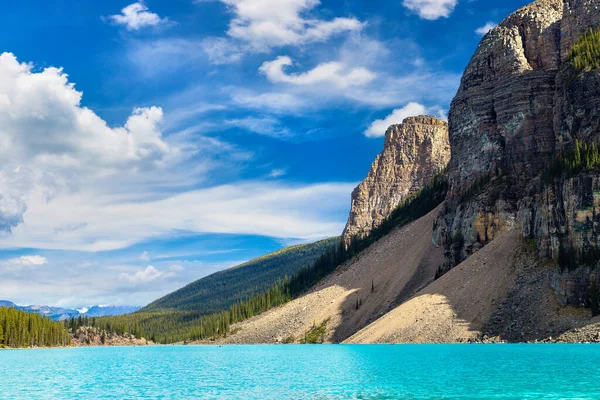 Lake Moraine Banff National Park Canada — Stockfoto