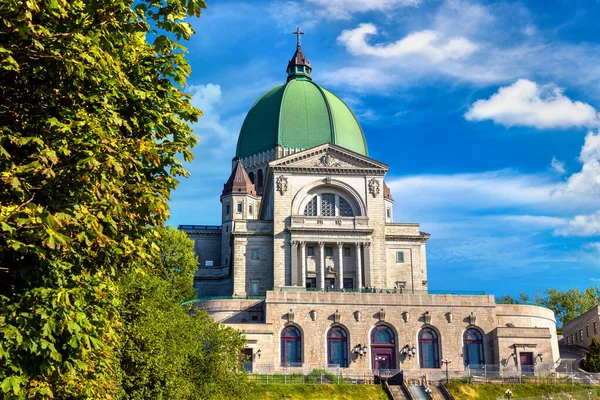 Saint Joseph Oratory Montreal Sunny Day Quebec Canada — Stock Photo, Image