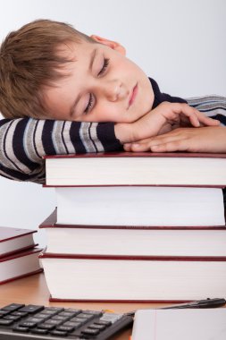 yorgun öğrenci
