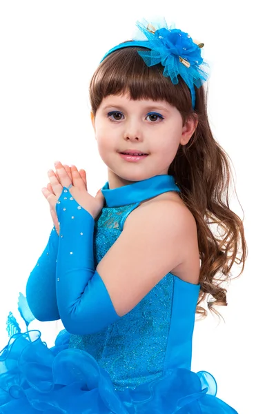 Girl in princess dress — Stock Photo, Image