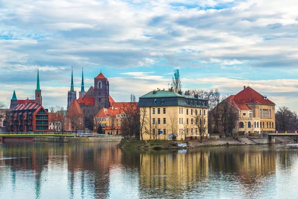 Wroclaw eski şehir — Stok fotoğraf