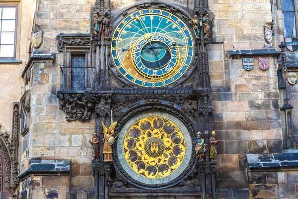 Reloj astronómico Praga . — Foto de Stock