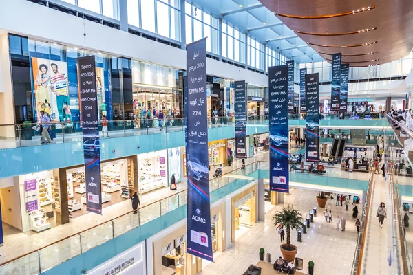 Interior del Dubai Mall — Foto de Stock