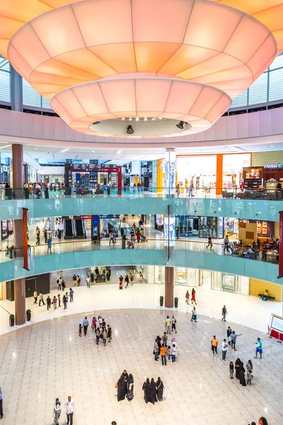 Interno del Dubai Mall — Foto Stock