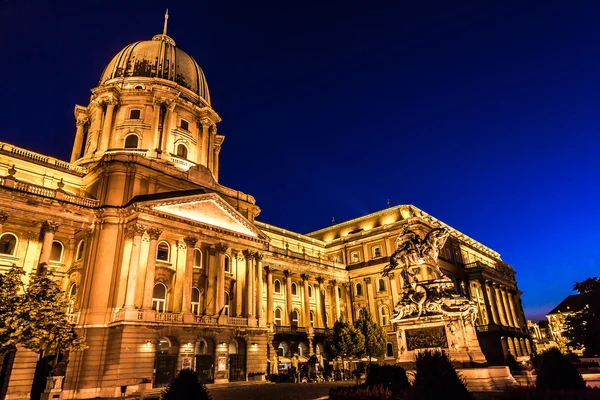 Buda castello in budapest — Foto Stock