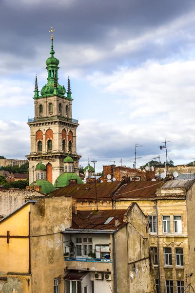 Panorama van lviv — Stockfoto