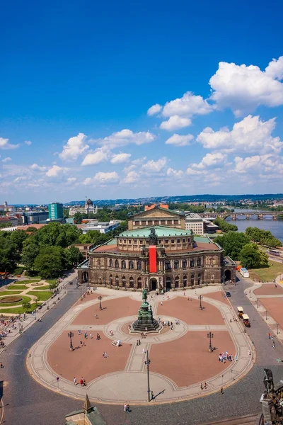 Semper Opernhaus — Stockfoto