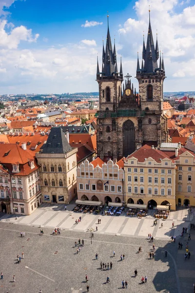 Stare Miasto placu Pragi — Zdjęcie stockowe
