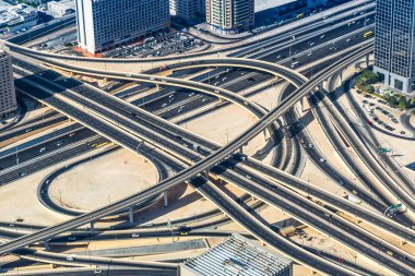 Dubai yol kavşağı