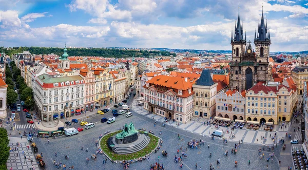 Praha, Staroměstské náměstí — Stock fotografie