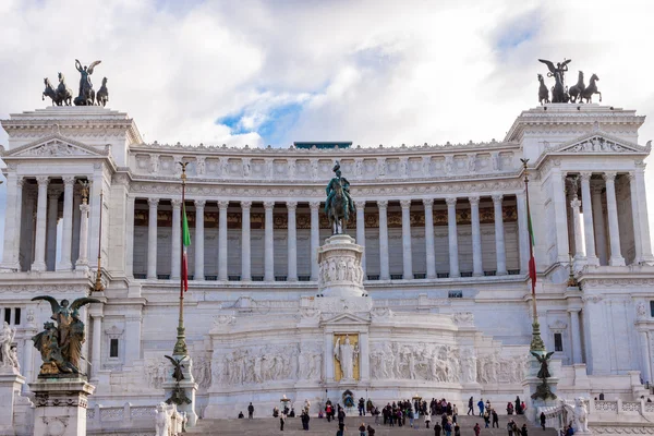 Victor Emmanuel II monument — Stock Photo, Image