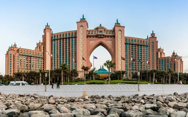 Hotel Palm w Dubaju — Zdjęcie stockowe