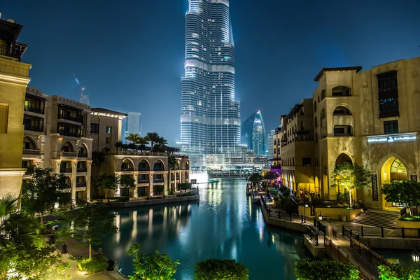 Vista sobre burj khalifa — Fotografia de Stock