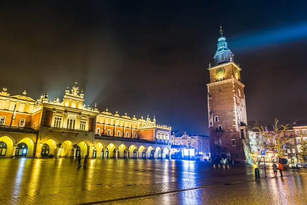 Rynek nocą. — Zdjęcie stockowe