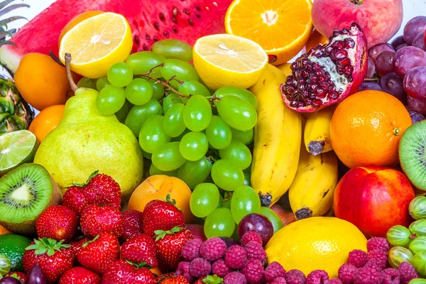 Группа свежих фруктов — стоковое фото