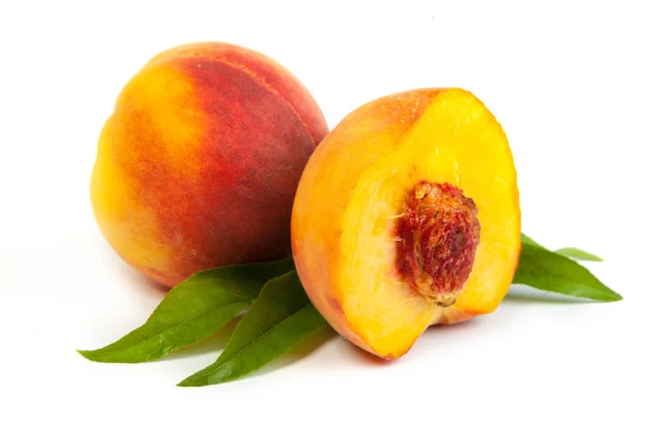 Ripe peaches — Stock Photo, Image