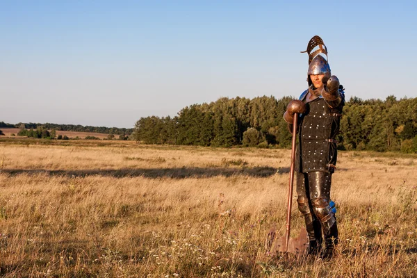 Medieval knight — Stock Photo, Image