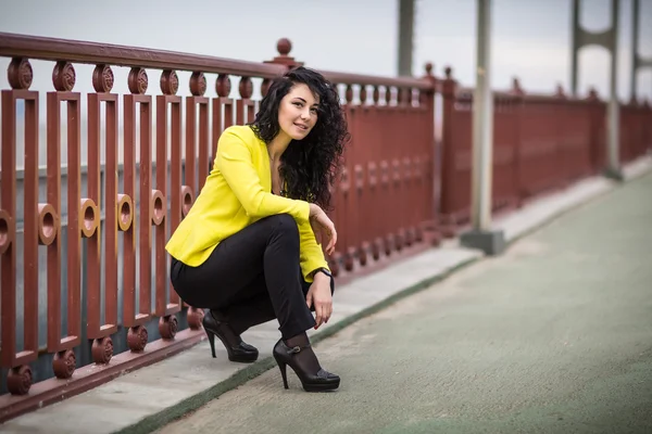 Smiling Beautiful Woman — Stock Photo, Image