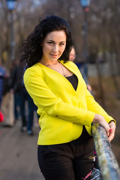 Smiling Beautiful Woman — Stock Photo, Image