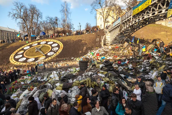 Украинская революция — стоковое фото