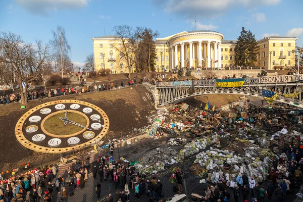 Украинская революция — стоковое фото