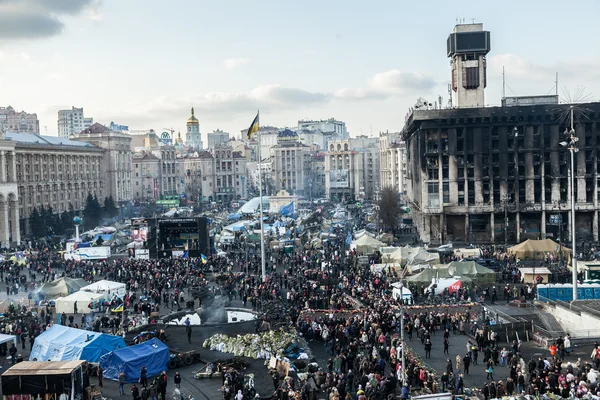 Ukrainian revolution — Stock Photo, Image