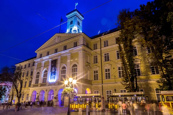 Rynok Square in Lviv — Stock Photo, Image