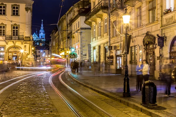 Площі Ринок у Львові — стокове фото