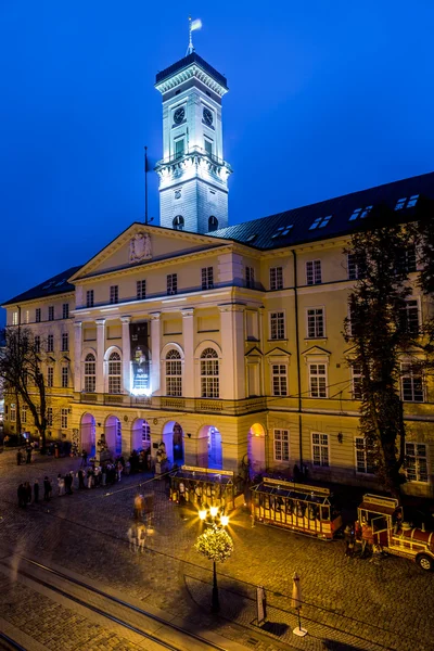 Rynok Square in Lviv — Stock Image Rynok Square in Lviv Stock Photo