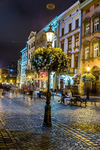 Rynok Square in Lviv — Stock Image Rynok Square in Lviv Royalty Free Stock Photos