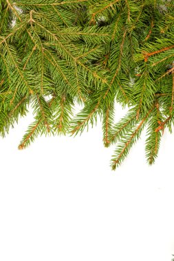 Noel arkaplanı. Eve çerçevesi