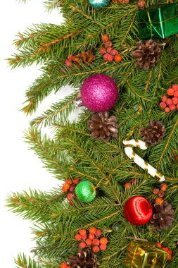 Noel arkaplanı. Eve çerçevesi