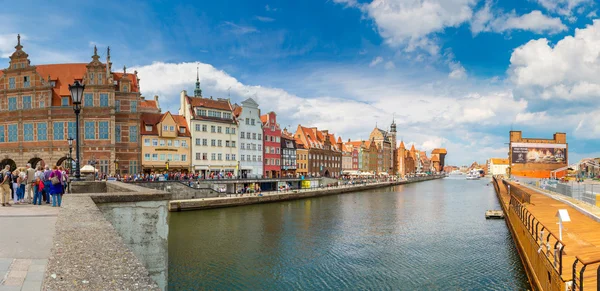 Cityscape op Wisła — Stockfoto