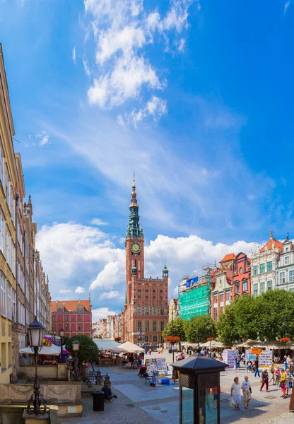 Gdansk cidade velha — Fotografia de Stock