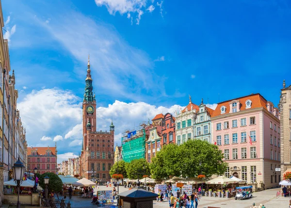 Gdansk cidade velha — Fotografia de Stock