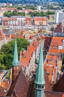 Gdansk havadan görünümü