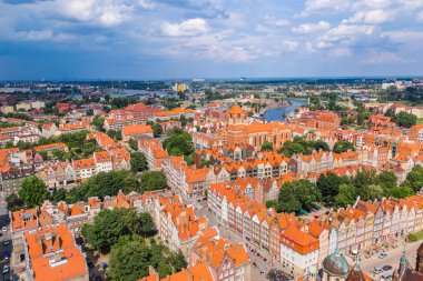 Gdansk havadan görünümü