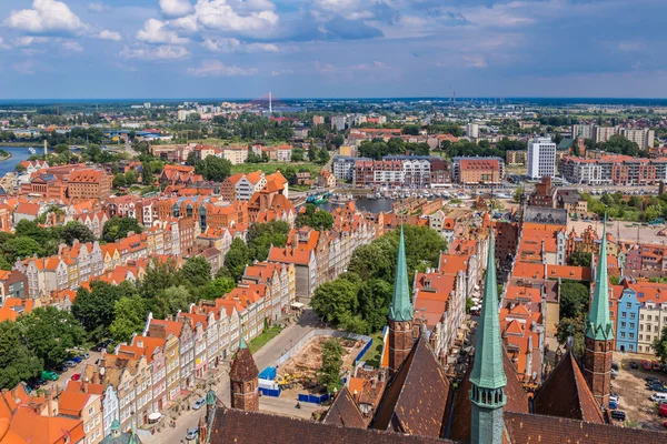 Gdansk havadan görünümü