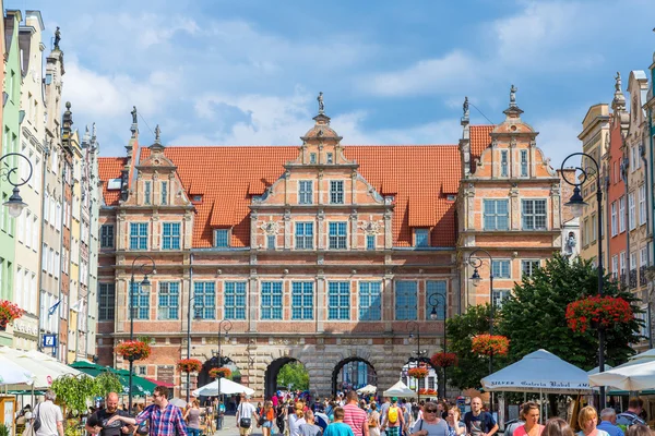 Gdansk eski şehir — Stok fotoğraf