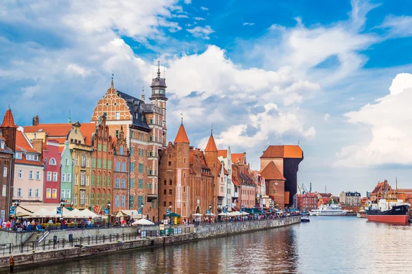 Río Vístula en Gdansk — Foto de Stock