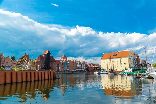 Wisła in Gdansk — Stockfoto