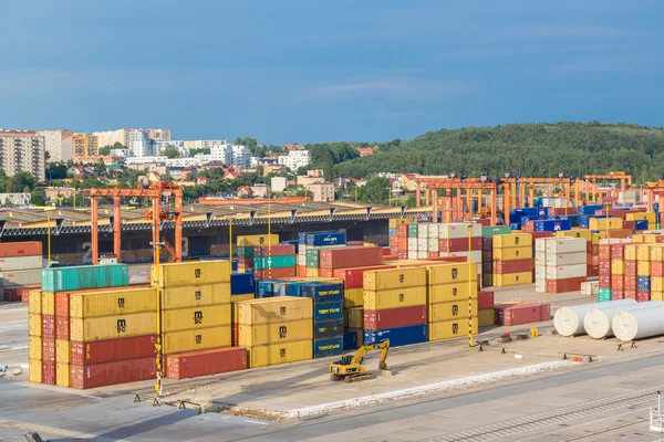 Djuphavsräka Container Terminal — Stockfoto