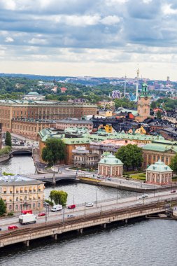 Eski şehrin panoraması