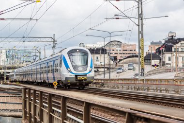 İsveç'te modern tren