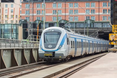 İsveç'te modern tren